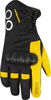 Bering Zephyr,  gloves waterproof women,  color: Black/Yellow,  size: 9