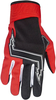 Biltwell Baja,  gloves,  color: Black/Red,  size: S