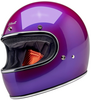 Biltwell Gringo,  full face helmet,  color: Purple,  size: M