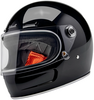 Biltwell Gringo SV,  full face helmet,  color: Black,  size: L