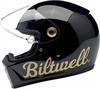 Biltwell Lane Splitter BW,  integral helmet