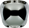 Biltwell Universal,  bubble-shield mirrored