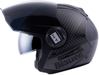 Blauer Real B,  jet helmet,  color: Matt-Black/Grey,  size: XL