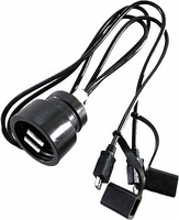 Booster 180-3029 Dual USB,  plug waterproof