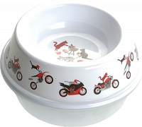 Booster Cat,  feeding bowl
