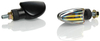 Booster Mini M-3,  turn signals,  color: Black Clear,  size: Short