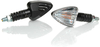 Booster Mini,  turn signals,  color: Black Clear,  size: Short