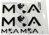 Booster MOA,  sticker-set
