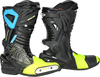 Booster X-Race,  boots,  color: Black/Yellow/Turquoise,  size: 46 EU