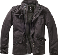 Brandit Britannia Winter,  textile jacket,  color: Black,  size: XL