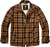 Brandit Classic Sherpa,  shirt/textile jacket,  color: Orange/Black,  size: XL
