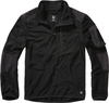 Brandit Fleece Troyer Ripstop,  Sweater,  color: Black,  size: M