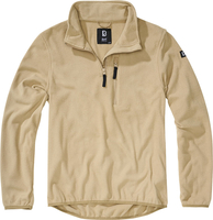 Brandit Fleece Troyer,  Sweater,  color: Beige,  size: 4XL