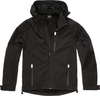 Brandit Hurricane,  textile jacket waterproof,  color: Black,  size: L