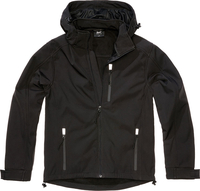 Brandit Hurricane,  textile jacket waterproof,  color: Black,  size: XL
