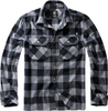 Brandit Jeff Fleece,  shirt,  color: Black/Grey,  size: XXL