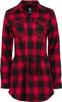 Brandit Lucy,  longshirt,  color: Red/Black,  size: L