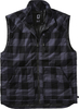 Brandit Lumberjack,  vest,  color: Black/Grey,  size: XL