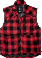 Brandit Lumberjack,  vest,  color: Red/Black,  size: L