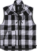 Brandit Lumberjack,  vest,  color: White/Black,  size: 4XL