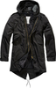 Brandit M51 US Parka,  textile jacket,  color: Black,  size: 4XL