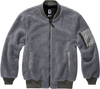 Brandit MA1 Sherpa,  textile jacket,  color: Grey,  size: S