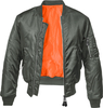 Brandit MA1,  textile jacket,  color: Dark Grey,  size: 5XL