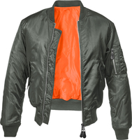 Brandit MA1,  textile jacket,  color: Dark Grey,  size: 5XL