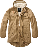 Brandit Marsh Lake Parka,  textile jacket,  color: Beige,  size: XXL