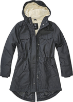 Brandit Marsh Lake Parka,  textile jacket women,  color: Dark Grey,  size: S