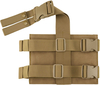 Brandit Molle Flex,  leg bag,  color: Camel,  size: L