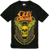 Brandit Ozzy Skull,  t-shirt,  color: Black/Yellow/Red,  size: XXL