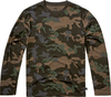 Brandit Premium,  t-shirt longsleeve,  color: Darkcamo,  size: L