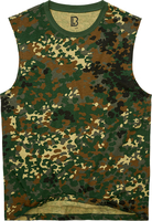 Brandit Sleeveless,  t-shirt,  color: Camo (flecktarn),  size: 5XL