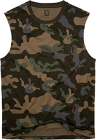 Brandit Sleeveless,  t-shirt,  color: Darkcamo,  size: 3XL