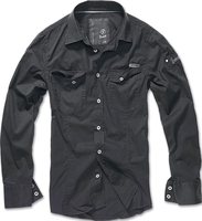 Brandit Slimfit,  shirt,  color: Black,  size: XXL