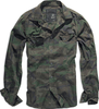 Brandit Slimfit,  shirt,  color: Woodland,  size: S