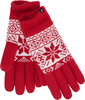 Brandit Snow,  gloves,  color: Red/White,  size: L