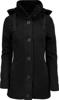 Brandit Square Fleece,  coat,  color: Black,  size: XXL