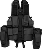 Brandit Tactical,  vest,  color: Black,  size: One Size