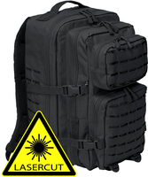 Brandit US Cooper Lasercut,  backpack,  color: Black,  size: 40 l