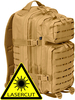 Brandit US Cooper Lasercut,  backpack,  color: Camel,  size: 25 l
