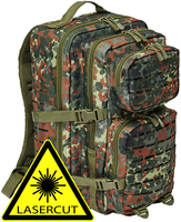 Brandit US Cooper Lasercut,  backpack,  color: Camo (Flecktarn),  size: 40 l