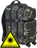 Brandit US Cooper Lasercut,  backpack,  color: Darkcamo,  size: 25 l