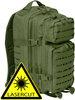 Brandit US Cooper Lasercut,  backpack,  color: Olive,  size: 25 l