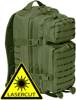 Brandit US Cooper Lasercut,  backpack,  color: Olive,  size: 25 l