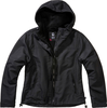 Brandit Windbreaker,  textile jacket women,  color: Black,  size: L