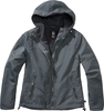 Brandit Windbreaker,  textile jacket women,  color: Dark Grey,  size: 5XL