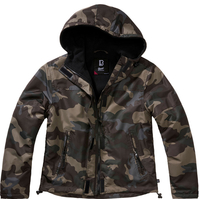 Brandit Windbreaker,  textile jacket women,  color: Darkcamo,  size: 3XL