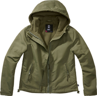 Brandit Windbreaker,  textile jacket women,  color: Olive,  size: 3XL